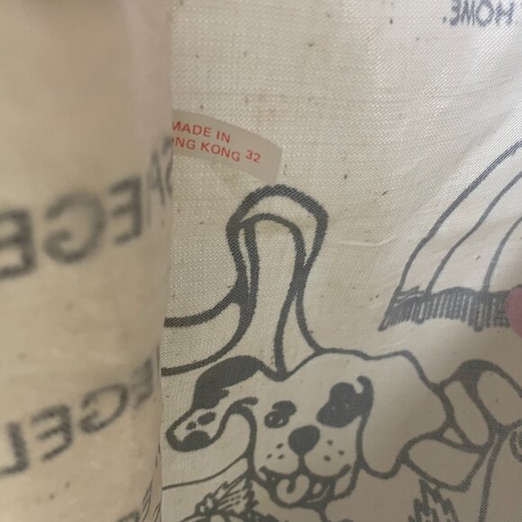 Vintage Spiegel The Unshopping Bag Canvas Tote Eclectic Retro 1970s Illustration - Picture 15 of 16